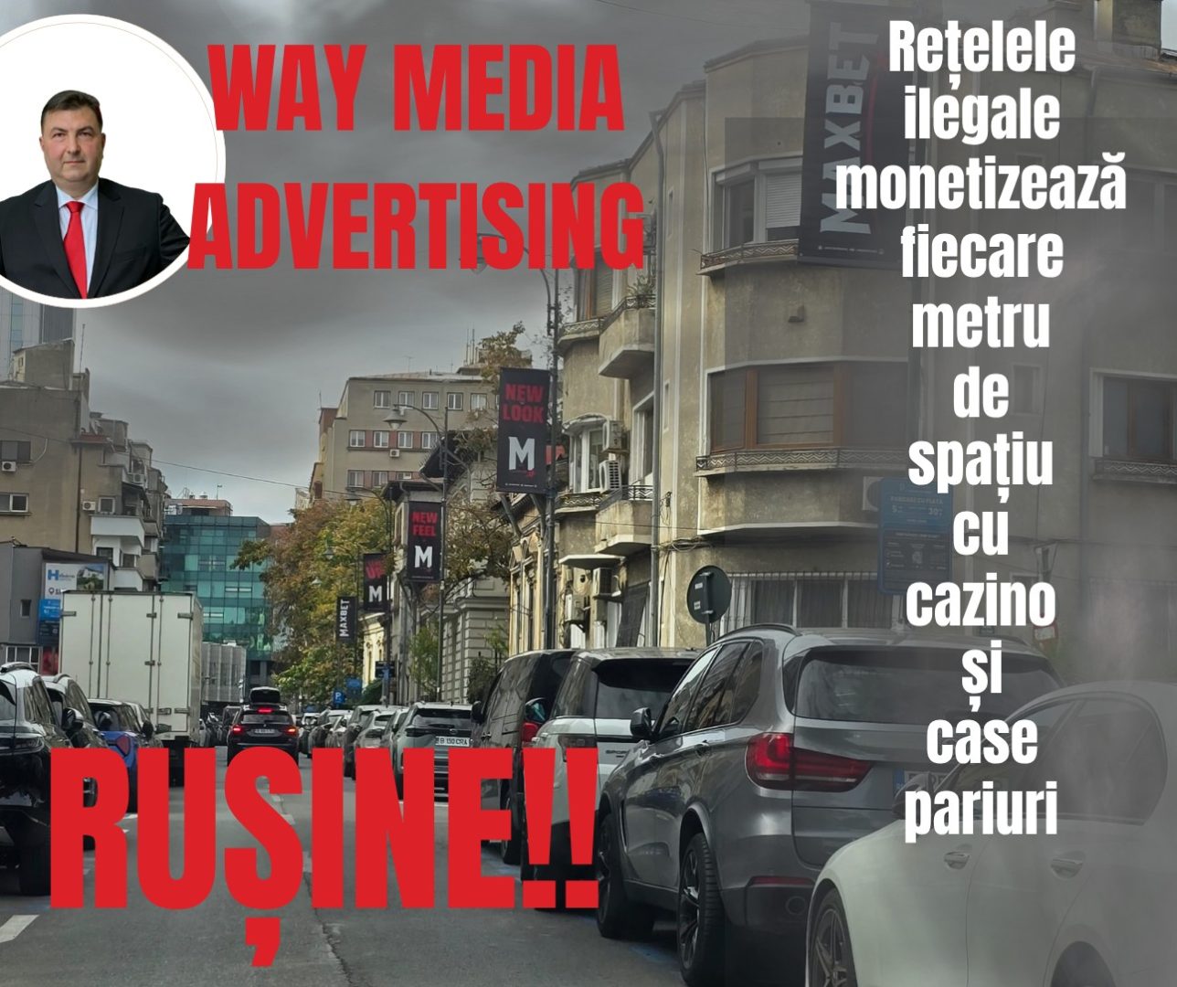 Way Advertise Production SRL: Imoralitatea publicității fără avize în București